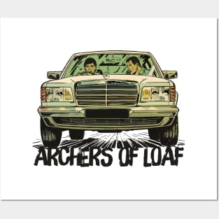 Archers Of Loaf ∆∆ Retro Style Design Posters and Art